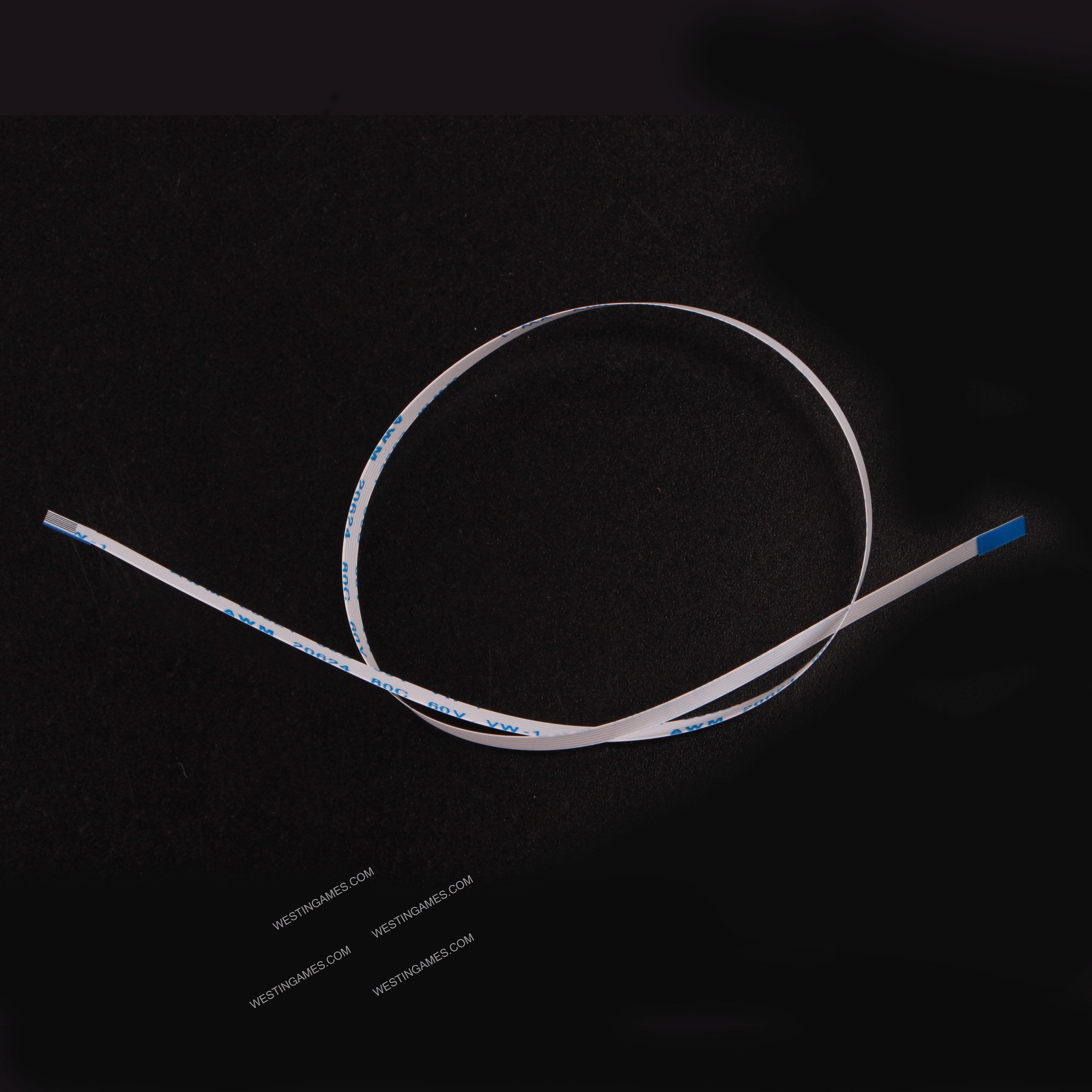 6pin Front LED Lights FFC Flex Ribbon Cable Replacement for PS5 V1.0/V2.0 Console