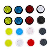 New Silicon Pimple Thumb Grip Analog Stick Cover Caps Dual Color for PS4/PS5/Xbox/xsx/xss - Black