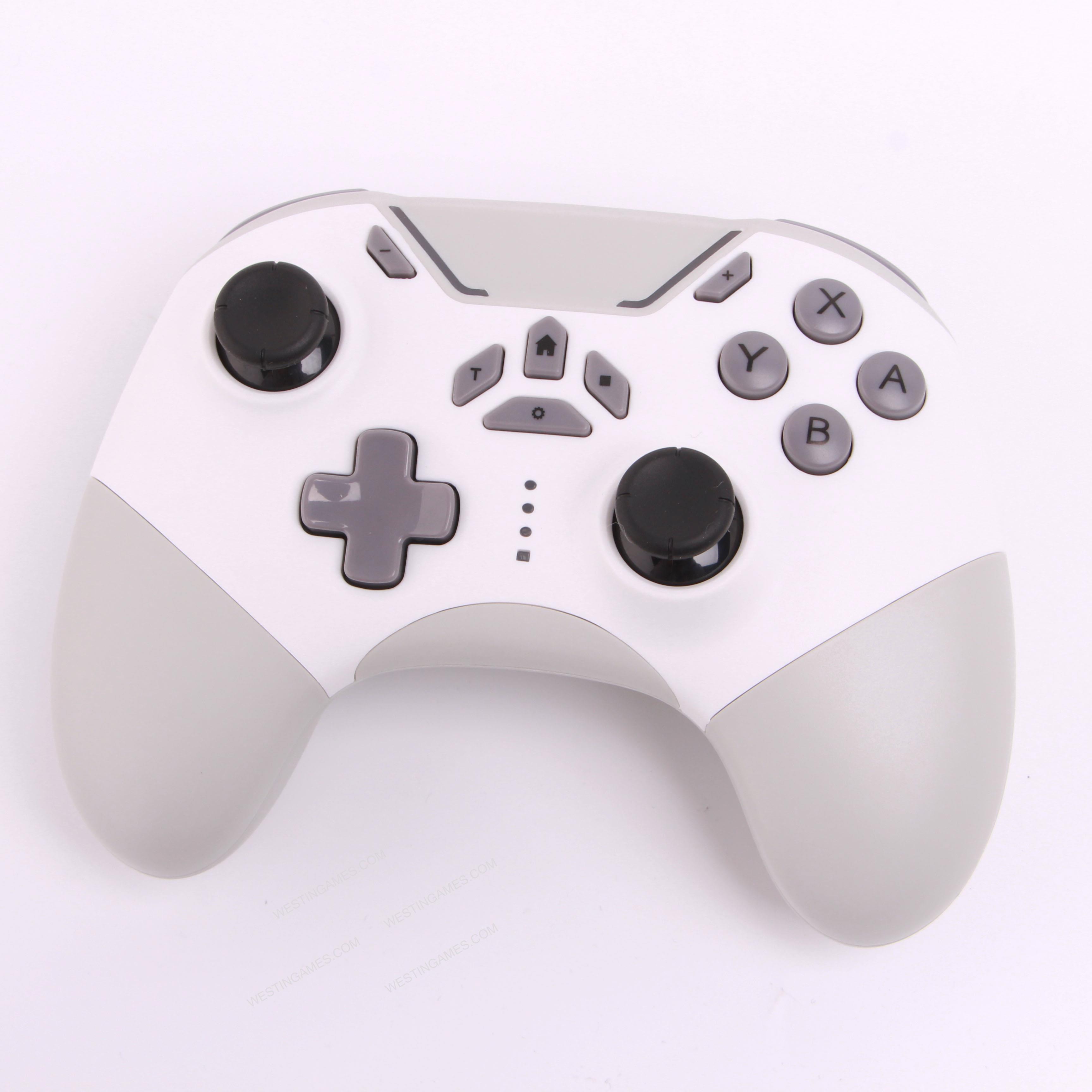 New Bluetooth Wireless Handheld Controller Complete Function for Switch PC IOS and Andriod - Grey
