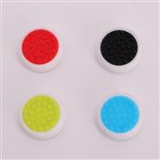 New Silicon Pimple Thumb Grip Analog Stick Cover Caps Dual Color for NS Switch - Black