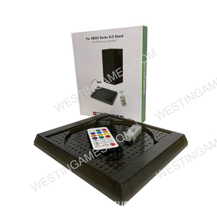 Game Accessories Console Stand for XBox Series X/S Console Stand Base With Led RGB Lights