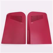 Replacement Red Housing Case Faceplate Cover with Vented Design for PS5 HUD System - Red