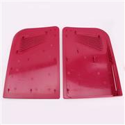 Replacement Red Housing Case Faceplate Cover with Vented Design for PS5 HUD System - Red 02