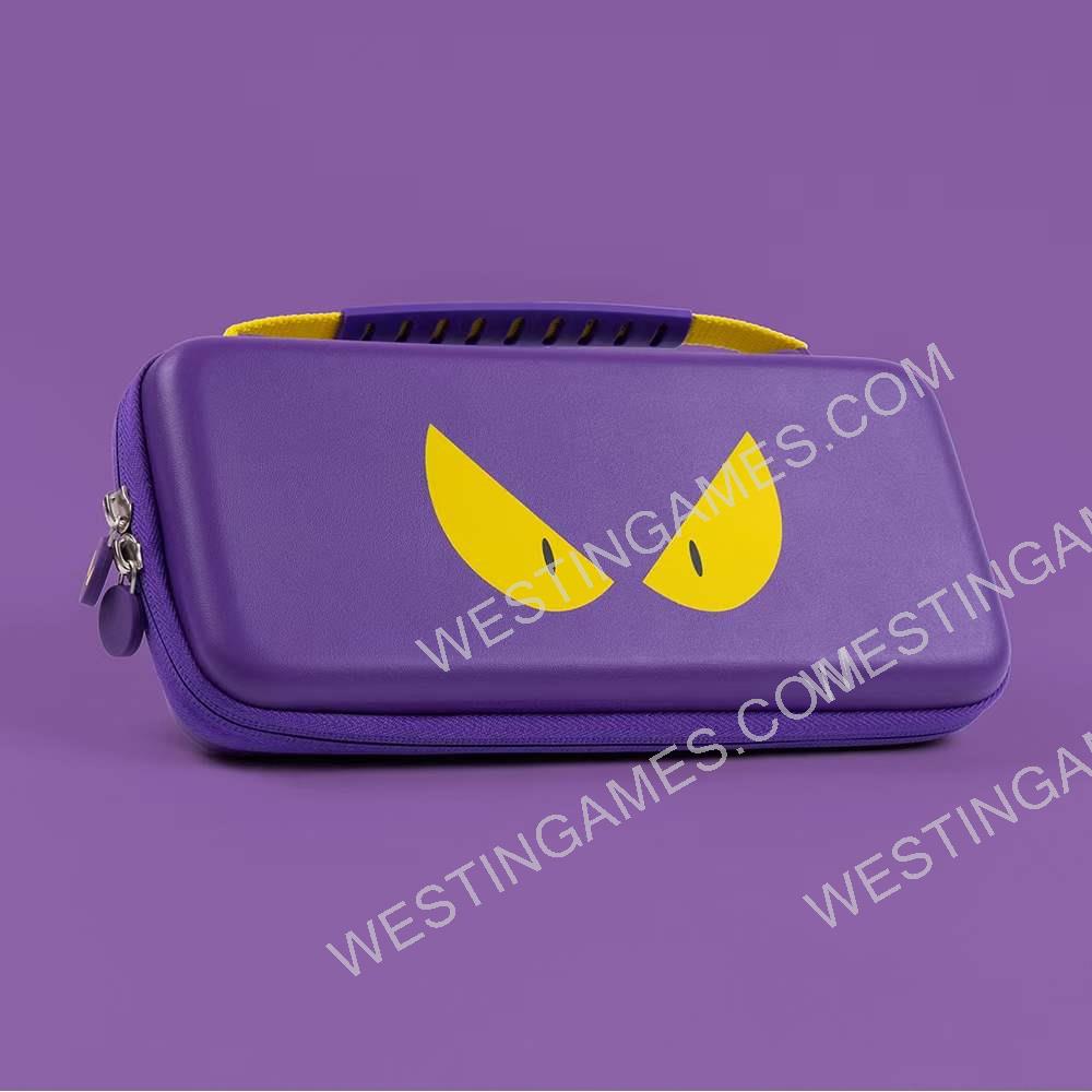 EVA Hard Carrying Case Travel Pouch for Nintendo NS Switch - Purple
