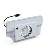 Station Radiator Cooling Cooler Fans with Card Cartridge for Nintendo Switch OLED Dock White