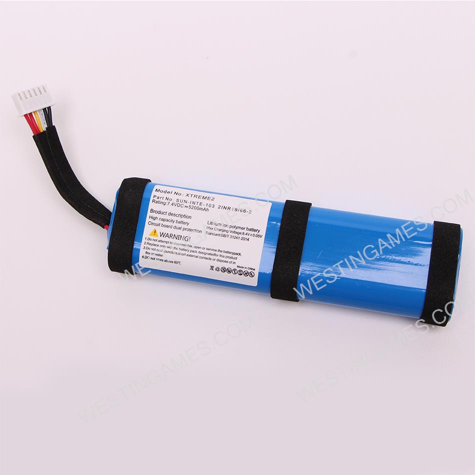 7.4V 5200mAh Battery Replacement Speaker Battery for JBL Speaker Xtreme2