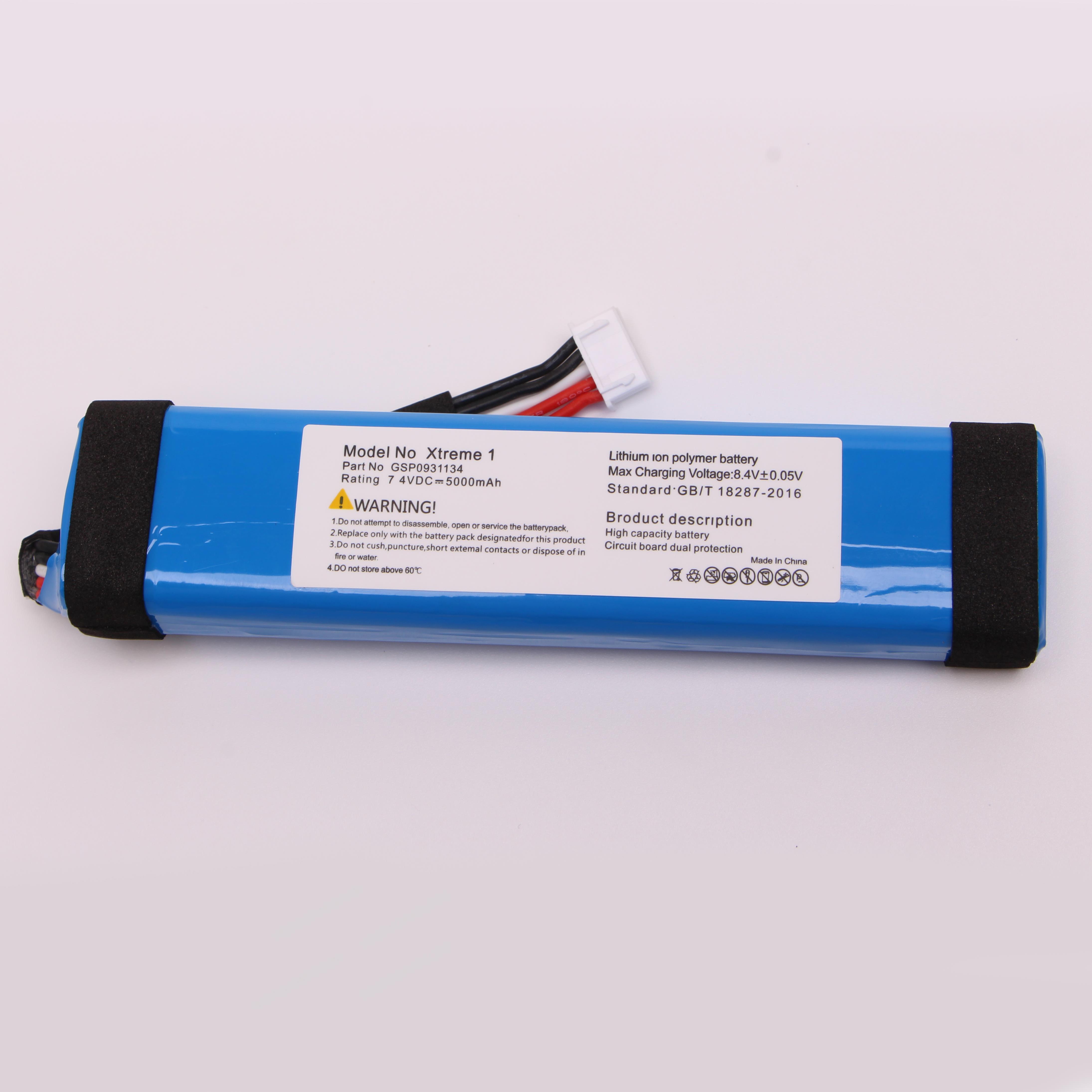 7.4V 5000mAh Battery Replacement Speaker Battery for JBL Speaker Xtreme1