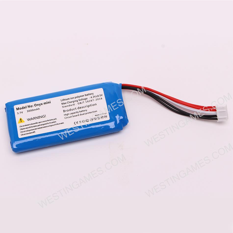 3.7V 3000mah Battery Rechargable Replacement for Harman Kardon Onyx Mini Bluetooth Speaker