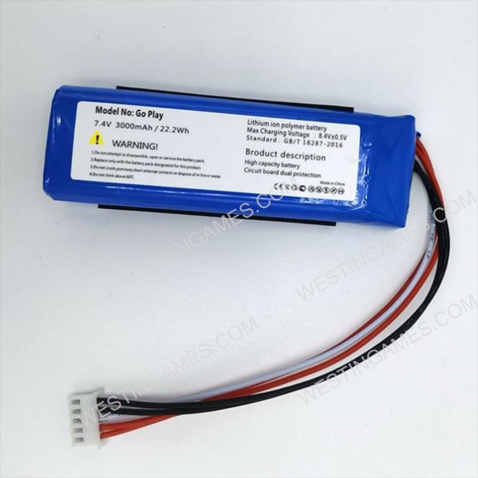 3000mah Battery Rechargable Replacement for Harman Kardon Go Play Bluetooth Speaker