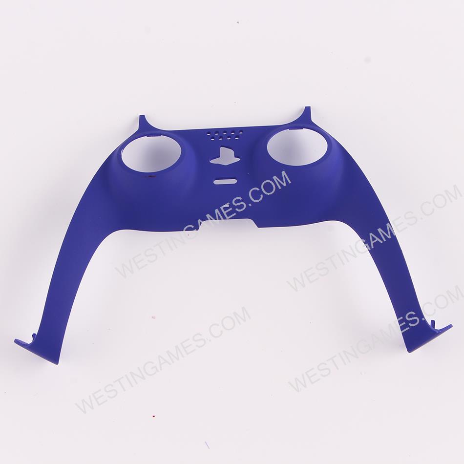 Decorative Strip Handfeel PC Shell Cover For PS5 Gamepad Controller - Purple