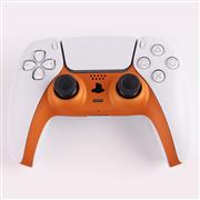 Decorative Strip Handfeel PC Shell Cover For PS5 Gamepad Controller - Orange 03