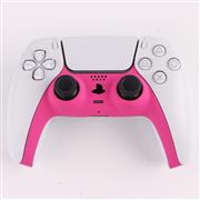 Decorative Strip Handfeel PC Shell Cover For PS5 Gamepad Controller - Pink 03