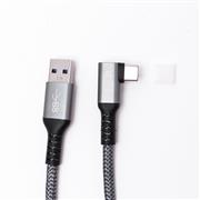 Link Cable 16FT USB 3.0 to C Nylon Braided PC Connect Power Data Extension Charging Cord Virtual Reality Gaming Accessories for Oculus Quest 2 - Grey 03