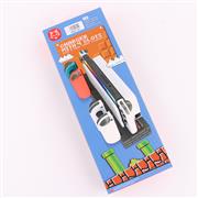 Charger Charging Dock Stand Station Holder Mario Desige for Switch and oled Joy-Con Game Console White