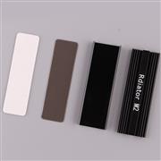 Heatsink Aluminum M.2 Cooling Cooler Heat Sink Heat Thermal Pads M2 for NVME PCIE 2280 SSD Hard Drive Disk PS5 - Black 02