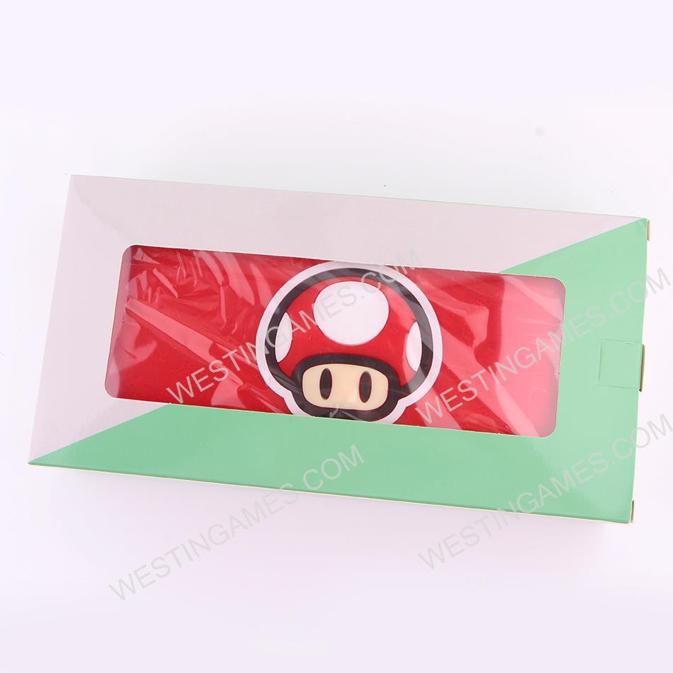 Deluxe Travel Carrying Case with Folding Stand for Nintendo Switch OLED - Toad Red