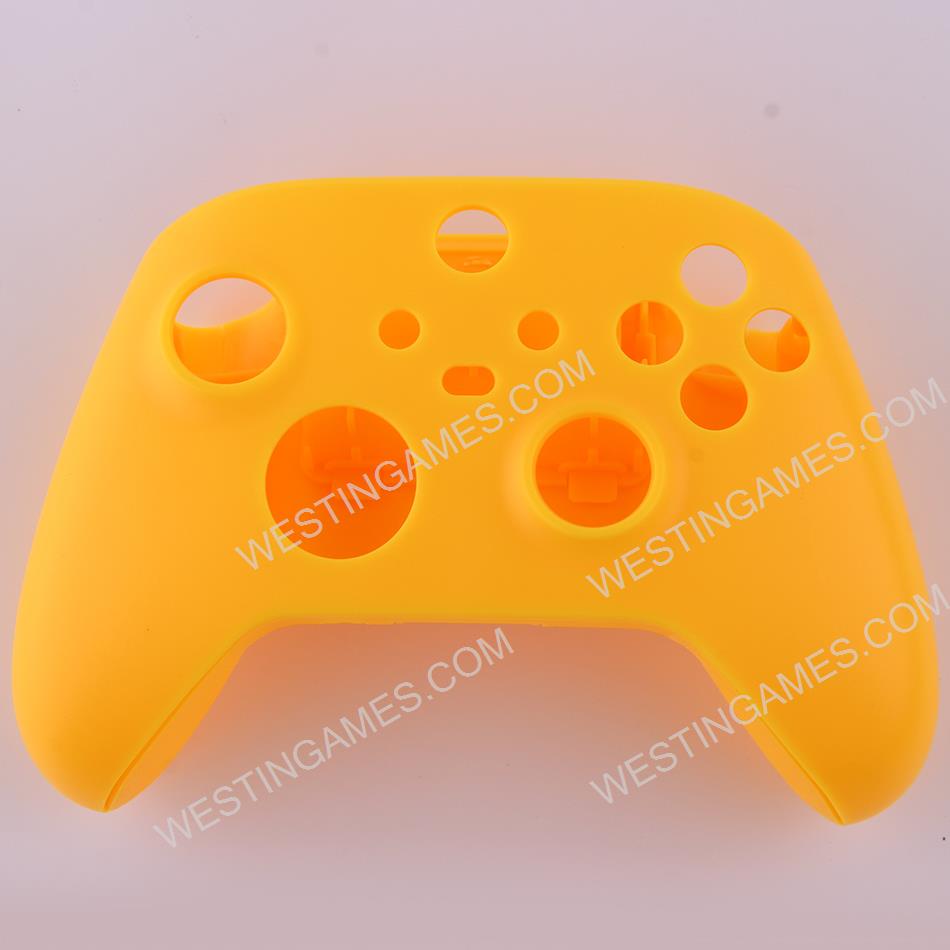 Replacement Top and Bottom Housing Shell Case for XBOX Series Controller - Yellow