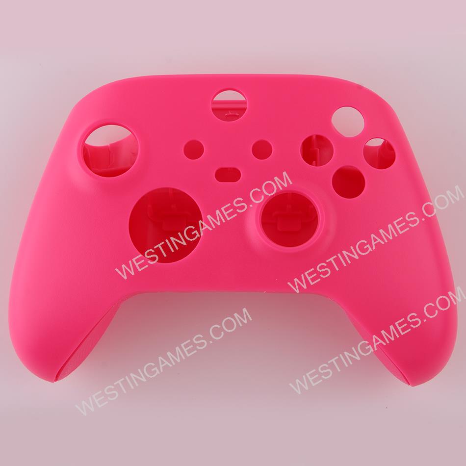 Replacement Top and Bottom Housing Shell Case for XBOX Series Controller - Pink