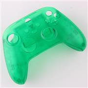 Replacement Transparet Top and Bottom Housing Shell Case for XBOX Series Controller - Green 02