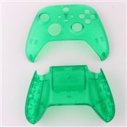 Replacement Transparet Top and Bottom Housing Shell Case for XBOX Series Controller - Green 04