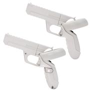 Jeu de tir poignées de pistolet poignée étui à pistolet accessoires gauche et Rgith VR pour Oculus Quest 2 - blanc