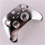 Replacement Mirror Chrome Top and Bottom Housing Shell Case for XBOX Series Controller - Silver 02