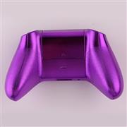 Replacement Mirror Chrome Top and Bottom Housing Shell Case for XBOX Series Controller - Purple 03