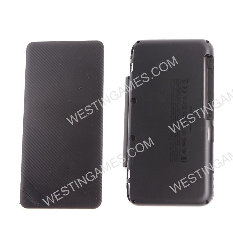 Replacement Top and Bottom Housing Cover Case for NEW 2DSLL - Black