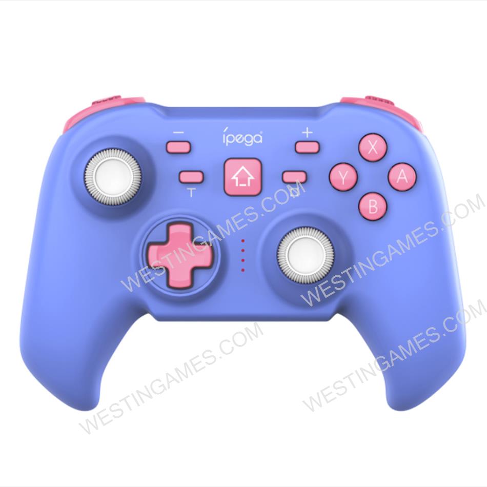Wireless Bluetooth Handle Gamepad Controller pega PG-SW062 for Switch/PC Computer/Android/IOS Purple