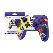 Splatoon Exclusive Wireless Gamepad Controller WakeUp Compatible for Switch/Switch lite/Switch OLED Blue