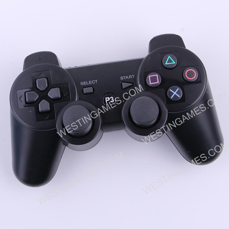 Bluetooth Wireless Controller with Blue Blister Packing for PS3 - Black 03