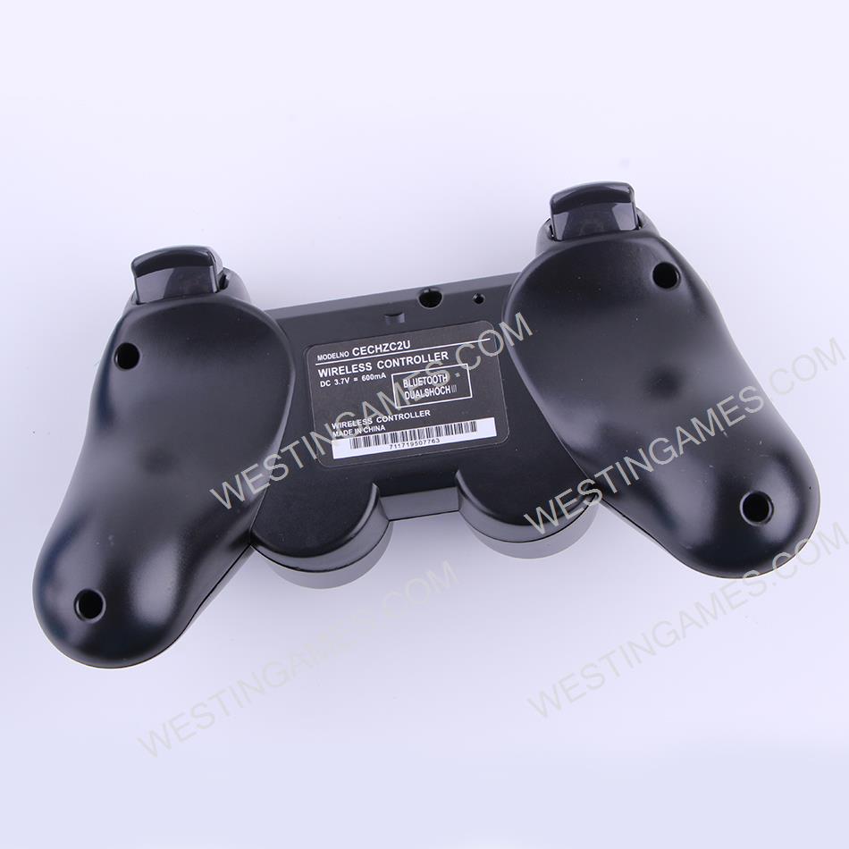 Bluetooth Wireless Controller with Blue Blister Packing for PS3 - Black 04