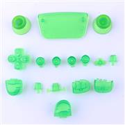 Complete Button Keys V2.0 for PS5 Controller Accessories 16pc Set - Clear Green
