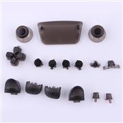 Complete Button Keys V2.0 for PS5 Controller Accessories 16pc Set - Clera Black