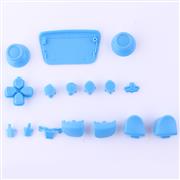 Complete Button Keys V2.0 for PS5 Controller Accessories 16pc Set - Light Blue 02