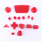 Complete Button Keys V2.0 for PS5 Controller Accessories 16pc Set - Red