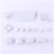 Complete Button Keys V2.0 for PS5 Controller Accessories 16pc Set - Clear