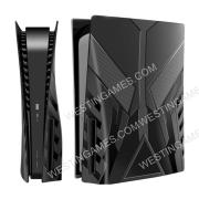 Replacement housing case Faceplate Cover Transformers Shaped for PS5 DE System -Black