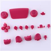 Complete Button Keys V2.0 for PS5 Controller Accessories 16pc Set - Cosmic Red