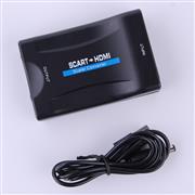 1080P HDMI to SCART Video Audio Upscale Converter AV Signal Adapter with USB Cable Box 02