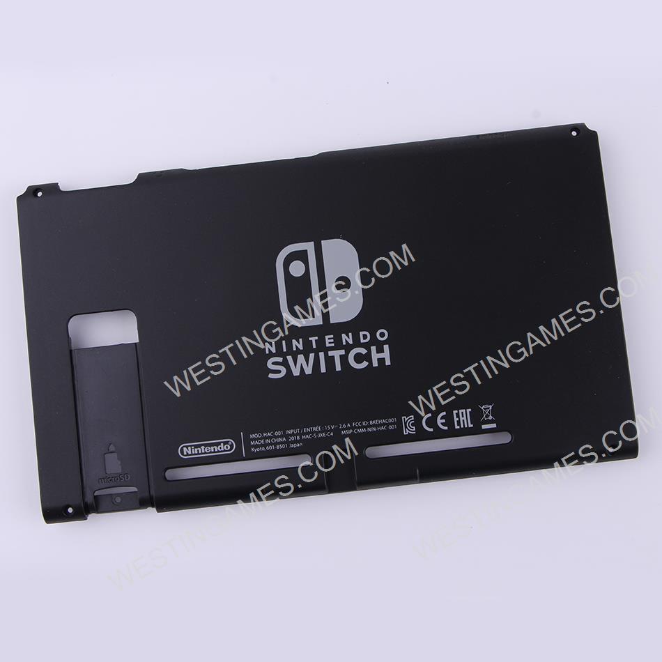 Replacement Rear Back Housing Cover for NS Switch HAC-001 - Black