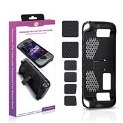 Premium Protective Soft TPU Grip Case with Kickstand and Sticker for Steam Deck Black