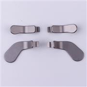 4 Paddles Buttons Set Replacement Parts for XBOX ONE Elite 1 and 2 Controller Siliver
