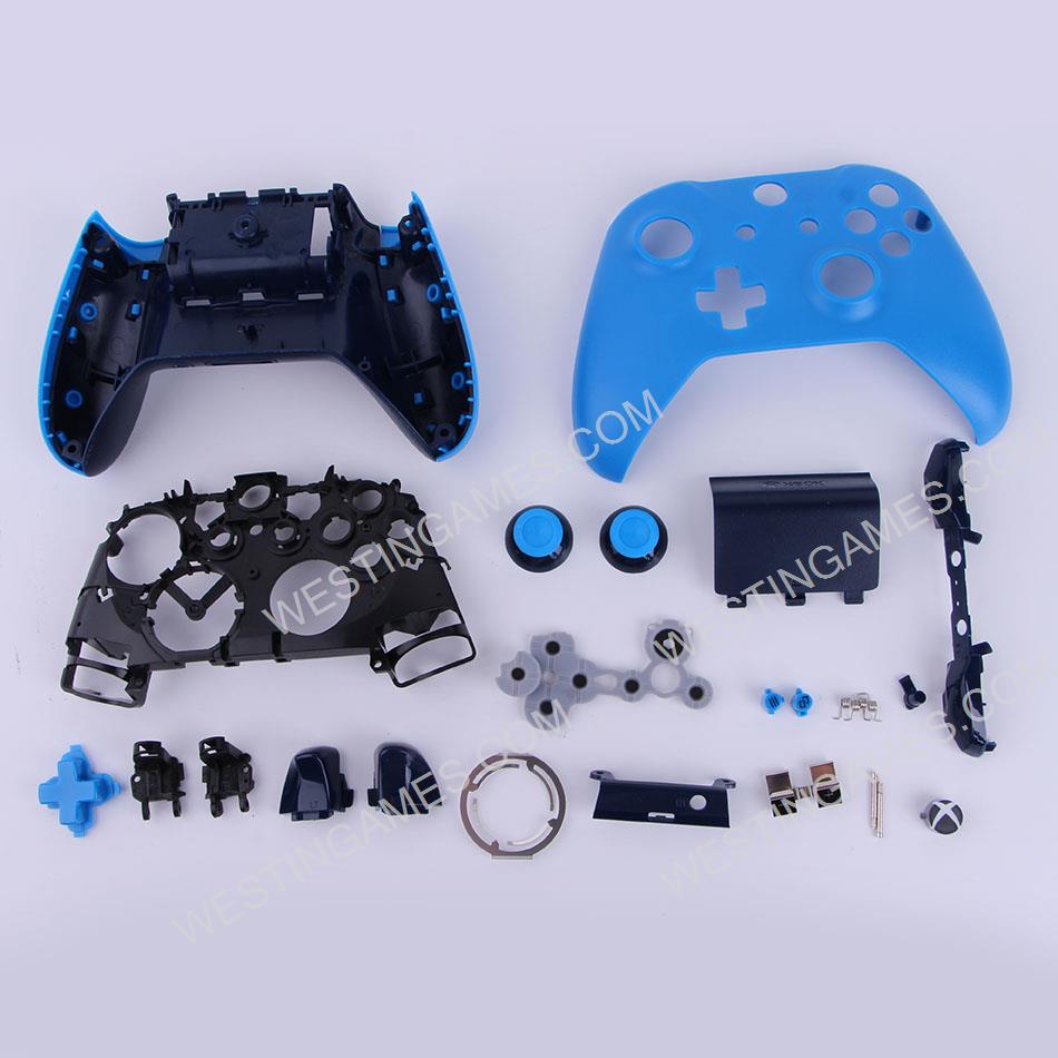 Full Housing Shell Case Replacement for XBOX ONE Slim Wireless Controller - Blue