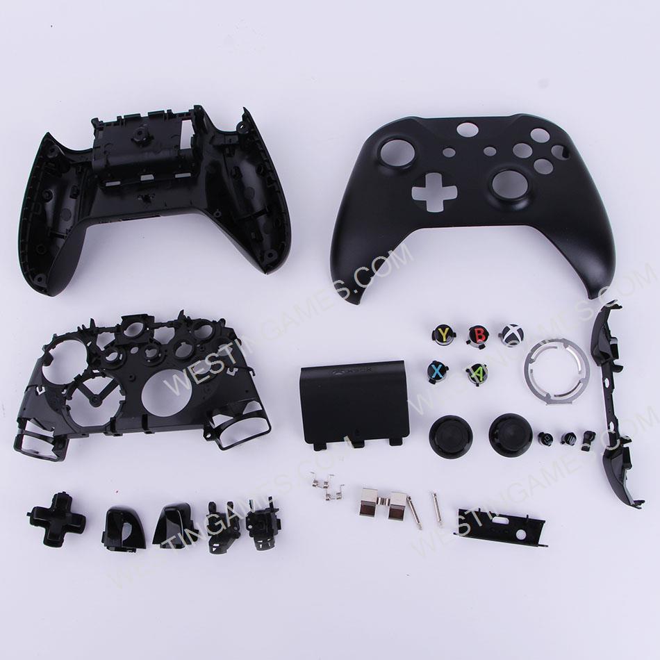 Full Housing Shell Case Replacement for XBOX ONE Slim Wireless Controller - Black