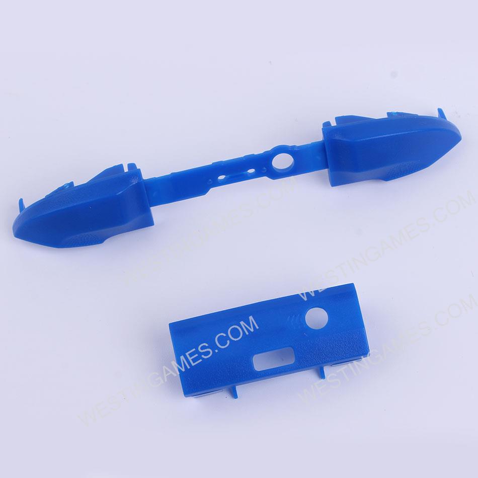 Replacement lb rb Trigger Button with Middle Piece Frame for XBOX Series x Controller - Deep Blue