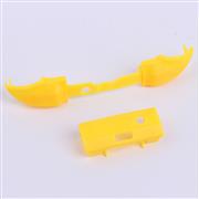 Replacement lb rb Trigger Button with Middle Piece Frame for XBOX Series x Controller - Yellow