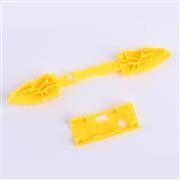 Replacement lb rb Trigger Button with Middle Piece Frame for XBOX Series x Controller - Yellow 02
