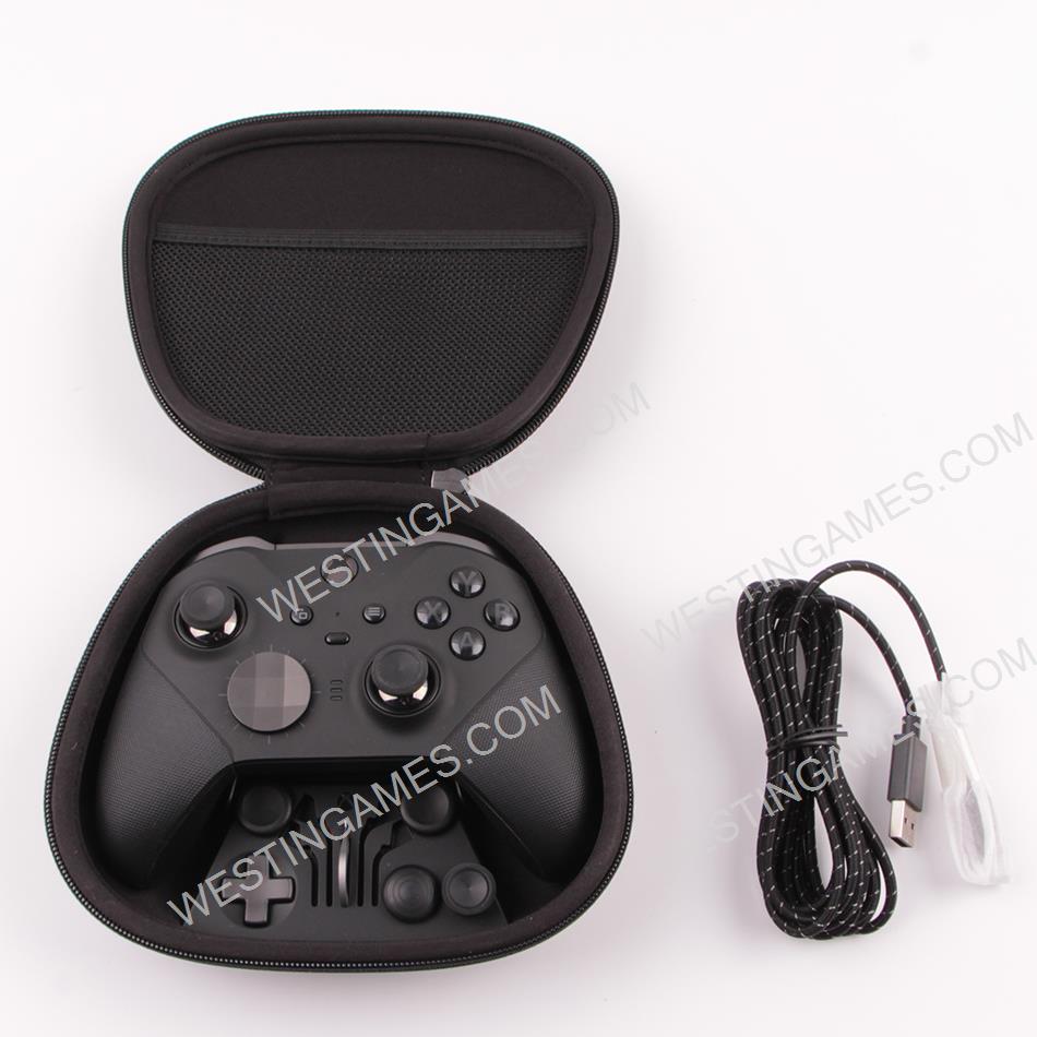 Original Elite Gen 2 Wireless Bluetooth Controller Gamepad with USB Cable and hard Case for Microsoft XBOX ONE