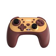 DOBE Bluetooth Wireless Gamepad Gamepad Controller With Storage Bag For Switch Mobile PS3 PC Brown